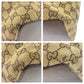 GUCCI Tote Bag 31243 GG canvas, leather Beige Brown Gold Metal Tote Bag Shoulder Bag Women Used Authentic