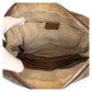 GUCCI Shoulder Bag 449413 GG canvas, leather Beige Brown Gold Metal Shoulder Bag pochette Women Used Authentic