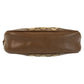 GUCCI Shoulder Bag 449413 GG canvas, leather Beige Brown Gold Metal Shoulder Bag pochette Women Used Authentic