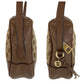 GUCCI Shoulder Bag 449413 GG canvas, leather Beige Brown Gold Metal Shoulder Bag pochette Women Used Authentic