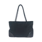 PRADA Tote Bag BN0686 Nylon Black SilverMetal Tote Bag Shoulder Bag Test Triangle With logo Women Used Authentic