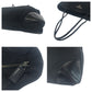 PRADA Tote Bag BN0686 Nylon Black SilverMetal Tote Bag Shoulder Bag Test Triangle With logo Women Used Authentic