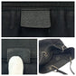 GUCCI Tote Bag 120836 GG canvas Black SilverMetal Tote Bag Shoulder Bag Women Used Authentic