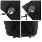GUCCI Tote Bag 120836 GG canvas Black SilverMetal Tote Bag Shoulder Bag Women Used Authentic