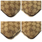 GUCCI Shoulder Bag 122793 GG canvas, leather Beige brown Shoulder Bag pochette Women(Unisex) Used Authentic