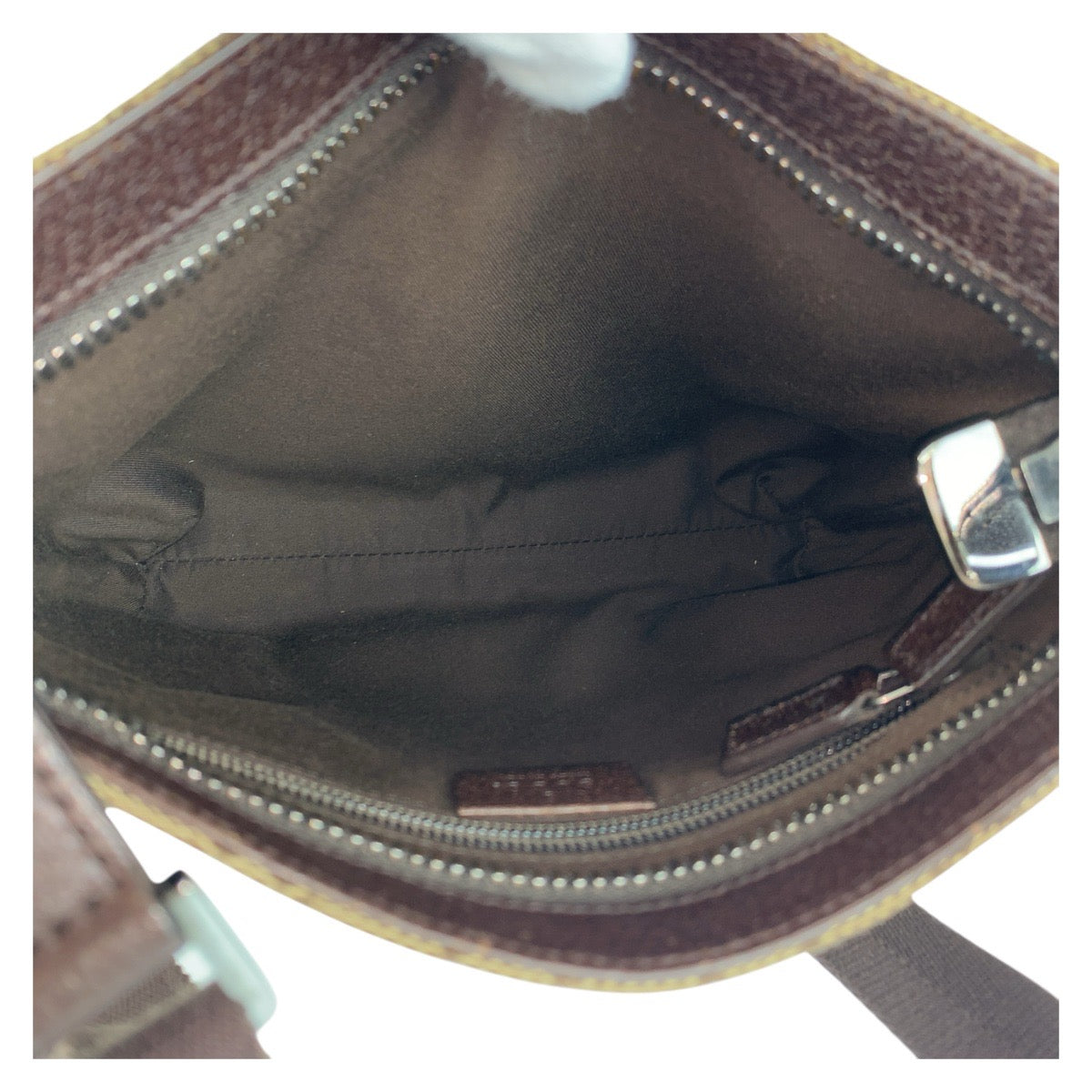 GUCCI Shoulder Bag 122793 GG canvas, leather Beige brown Shoulder Bag pochette Women(Unisex) Used Authentic