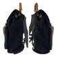 GUCCI Backpack 003 2058 0016 Suede, Leather Black GoldMetal Backpack Backpack Bamboo Women Used Authentic