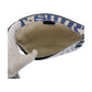 LOEWE Clutch bag leather Blue White SilverMetal Clutch bag business bag T pouch Women Used Authentic