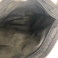 PRADA Shoulder Bag Nylon Black SilverMetal Shoulder Bag pochette Test Triangle With logo Women Used Authentic