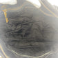 PRADA Shoulder Bag Nylon, Leather Black GoldMetal Shoulder Bag handbag Test Ruched Women Used Authentic