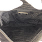 PRADA Shoulder Bag Nylon, Leather Black SilverMetal Shoulder Bag pochette Test Triangle With logo Women(Unisex) Used Authentic