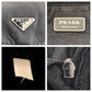 PRADA Shoulder Bag Nylon, Leather Black SilverMetal Shoulder Bag pochette Test Triangle With logo Women(Unisex) Used Authentic