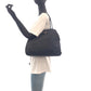 PRADA Tote Bag Nylon Black SilverMetal Tote Bag Shoulder Bag Handbag Test Triangle With logo Women Used Authentic
