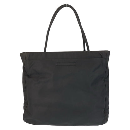 PRADA Tote Bag Nylon black Test Triangle With logo