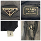 PRADA Tote Bag Nylon black Test Triangle With logo