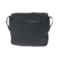 PRADA Shoulder Bag Nylon Black SilverMetal Shoulder Bag pochette Test Triangle With logo Women Used Authentic