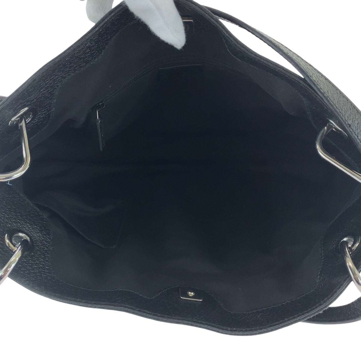 GUCCI Shoulder Bag 121023 GG canvas black