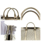 GUCCI Handbag 193603 GG Supreme canvas, leather White gold Handbags Mini Boston Duffel bag Women(Unisex) Used Authentic