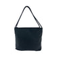 PRADA Shoulder Bag B6242 Nylon Black SilverMetal Shoulder Bag Tote Bag Test Triangle With logo Women Used Authentic