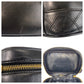 CHANEL Handbag lambskin Black GoldMetal Handbags Vanity Bags Bicolole Women Used Authentic