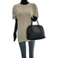 GUCCI Shoulder Bag 420023 leather Black SilverMetal Shoulder Bag Handbag 2way Guccisima Women Used Authentic