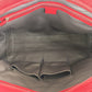 GUCCI Tote Bag 354469 leather Red Gold Metal Tote Bag Shoulder Bag Bamboo Women Used Authentic
