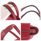 GUCCI Tote Bag 354469 leather Red Gold Metal Tote Bag Shoulder Bag Bamboo Women Used Authentic