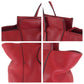 GUCCI Tote Bag 354469 leather Red Gold Metal Tote Bag Shoulder Bag Bamboo Women Used Authentic