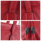 GUCCI Tote Bag 354469 leather Red Gold Metal Tote Bag Shoulder Bag Bamboo Women Used Authentic