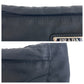 PRADA Sling bag Nylon Black SilverMetal Sling bag, waist bag, bum bag, unisex Test Triangle With logo mens Used Authentic