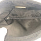 PRADA Sling bag Nylon Black SilverMetal Sling bag, waist bag, bum bag, unisex Test Triangle With logo mens Used Authentic
