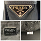 PRADA Shoulder Bag Nylon Black SilverMetal Shoulder Bag Messenger bag Test Triangle With logo mens Used Authentic
