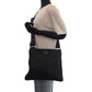 PRADA Shoulder Bag Nylon Black SilverMetal Shoulder Bag Sacoche Test Triangle With logo Women Used Authentic