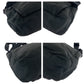 PRADA Shoulder Bag Nylon Black SilverMetal Shoulder Bag pochette Test Triangle With logo Women Used Authentic