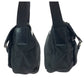 PRADA Shoulder Bag Nylon Black SilverMetal Shoulder Bag pochette Test Triangle With logo Women Used Authentic