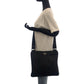 PRADA Shoulder Bag Nylon Black SilverMetal Shoulder Bag pochette Test Triangle With logo mens Used Authentic