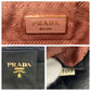 PRADA Tote Bag BN1601 Nylon Black GoldMetal Tote Bag handbag Test logo ribbon Women Used Authentic