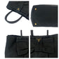 PRADA Tote Bag BN1601 Nylon Black GoldMetal Tote Bag handbag Test logo ribbon Women Used Authentic