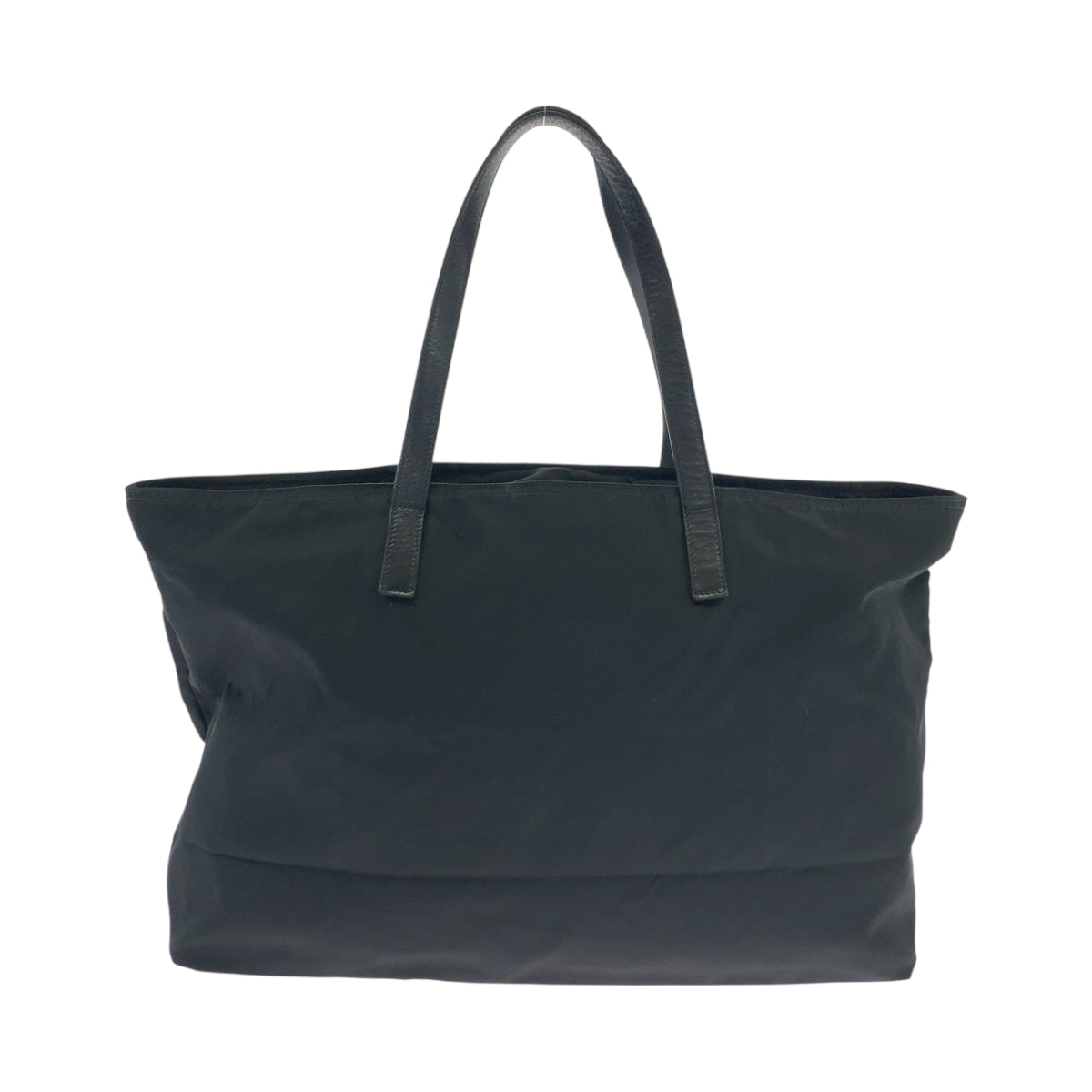 PRADA Tote Bag 1BG052 Nylon black Test Triangle With logo
