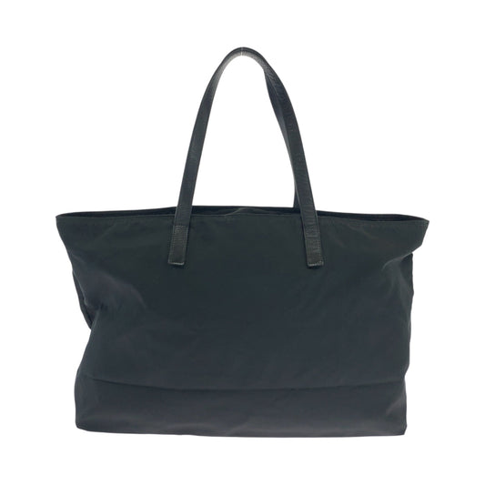 PRADA Tote Bag 1BG052 Nylon black Test Triangle With logo