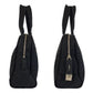 PRADA Handbag Nylon Black SilverMetal Test Triangle With logo Women Used Authentic