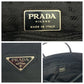 PRADA Tote Bag Nylon black Test Triangle With logo
