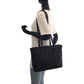 PRADA Tote Bag B7404 Nylon Black SilverMetal ChainTote Bag Shoulder Bag Test Triangle With logo Plastic Chain Women Used Authentic