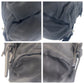 PRADA Backpack Nylon Black SilverMetal Backpack Test Triangle With logo Women Used Authentic