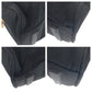 PRADA Tote Bag Nylon Black GoldMetal Tote Bag Shoulder Bag Test Triangle With logo Women Used Authentic