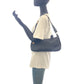 PRADA Shoulder Bag Nylon, Leather Black GoldMetal Test Triangle With logo Women Used Authentic