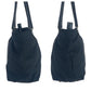 PRADA Tote Bag Nylon, Leather Black SilverMetal Tote Bag Shoulder Bag Test Triangle With logo Women Used Authentic