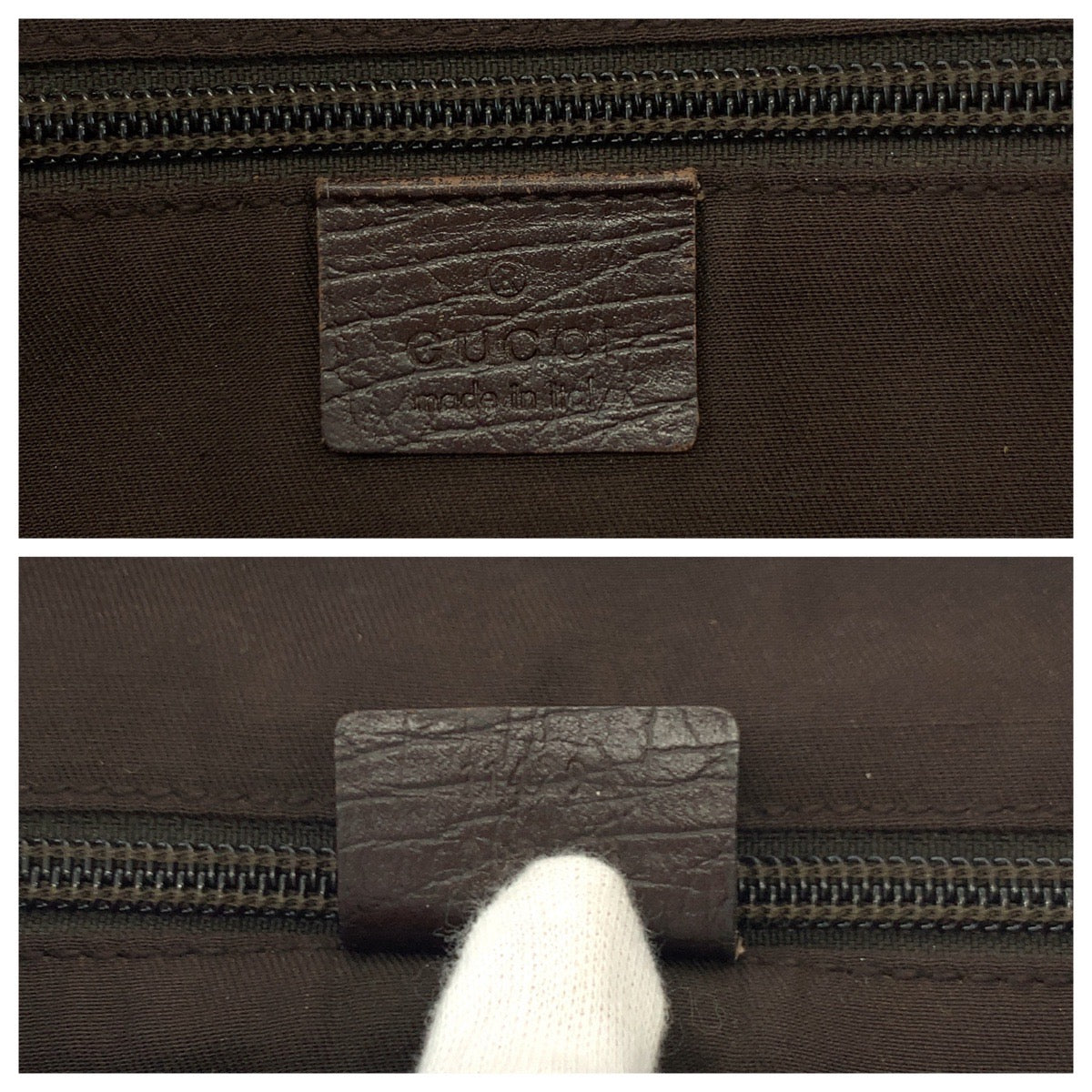 GUCCI Shoulder Bag 114291 GG Supreme Canvas Beige Brown SilverMetal Shoulder Bag pochette Women Used Authentic