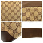 GUCCI Tote Bag 019 0426 GG canvas, leather Brown beige Tote Bag Shoulder Bag Women(Unisex) Used Authentic