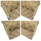 GUCCI Tote Bag 002 1016 GG canvas Beige Black SilverMetal Tote Bag handbag Bamboo Women Used Authentic